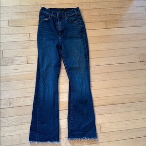 MOTHER the hustler ankle fray 
Color -mint condition